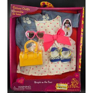 Our Generation Deluxe Outfit Set - Pink and Yellow